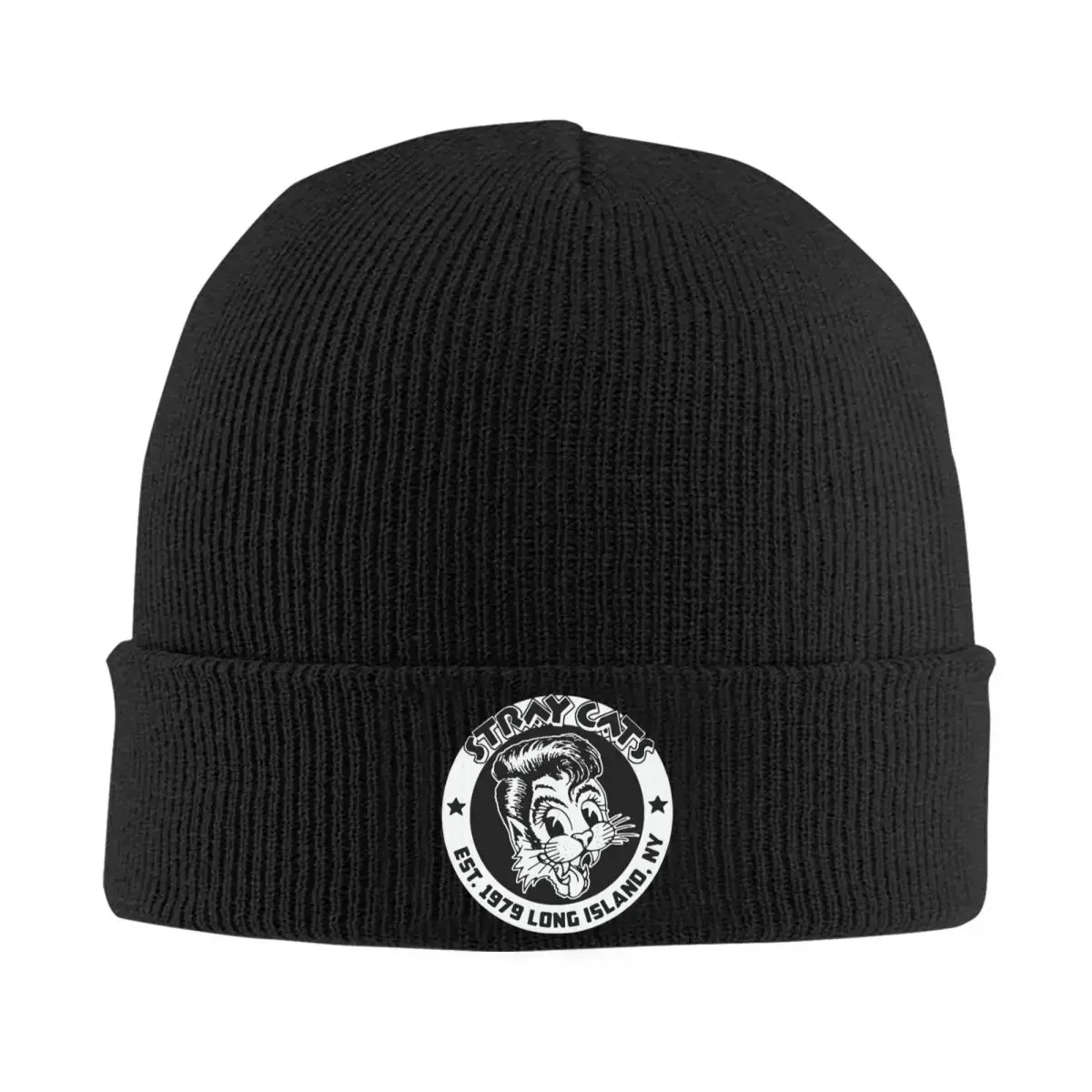 Stray Cats Band Hat Autumn Winter Skullies Beanies Warm Caps Men Women Acrylic Knitted Caps