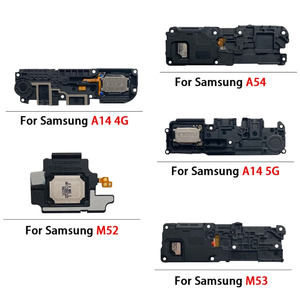 New Loud Speaker For Samsung A23 A42 A53 A54 M21 M23 M52 A13 A14 4G 5G Loud Buzzer Music Ringer Flex Cable Replacement