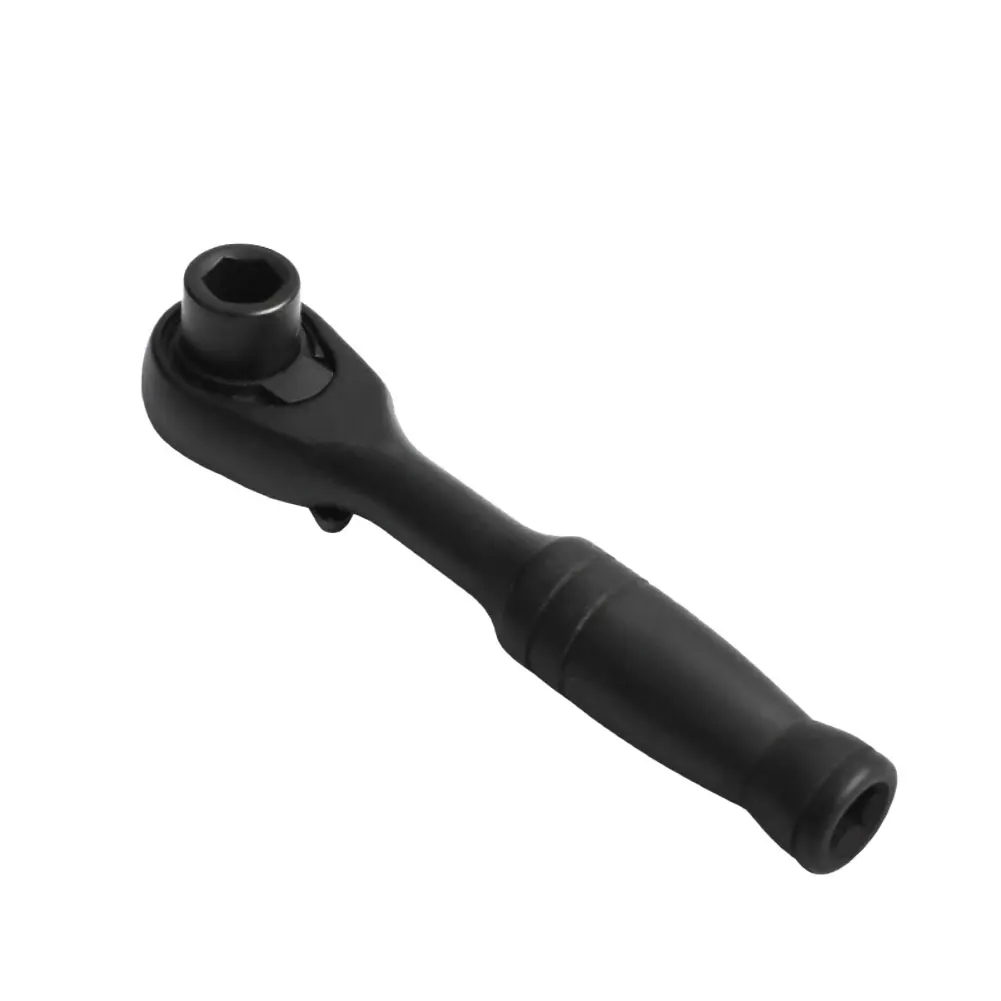 Mini Quick Ratchet Wrench 72 Tooth 1 4 Inch Hex 6.35 Mm Reversible CrVs Steel Compacts Portable For Tight Space Power Tool