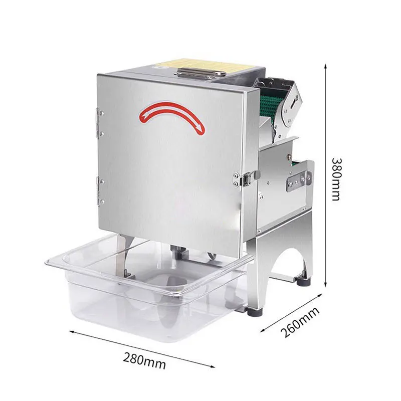 Commercial Spring Onion Cutter Automatic Electric Cucumber Slicer Potato Shredder Chopper 220V 110V