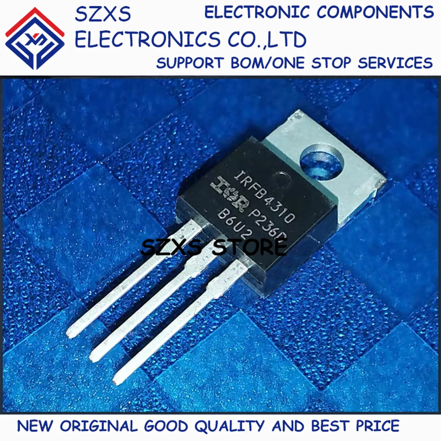 

New Original 10Pcs IRFB4310 IRFB4310PBF TO-220 100V 140A MOSEFT Field Effect Transistor In Stock Good Quality