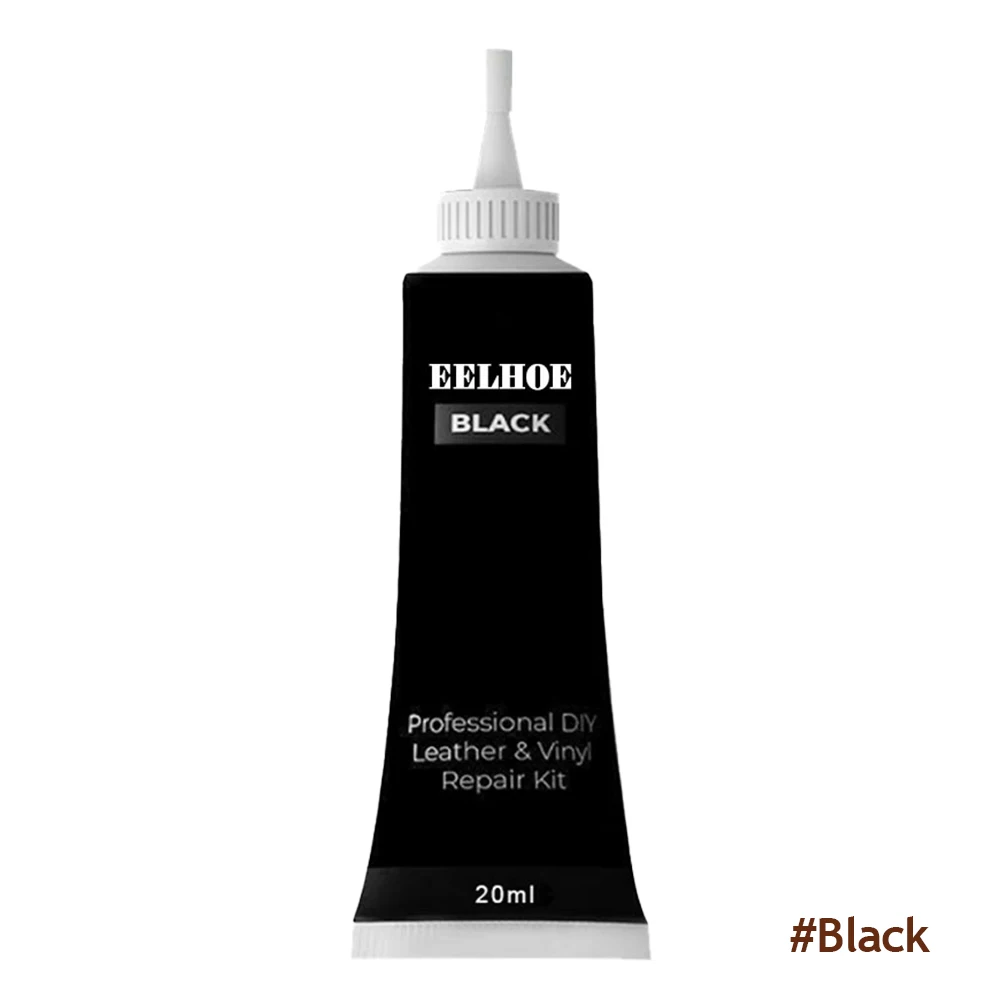 20 ml natürliche Lederfüllmasse, Reparaturpaste, Auto-Leder-Restaurierungscreme, überstreichbare Restaurierungscreme für Risse, Verbrennungen, Löcher