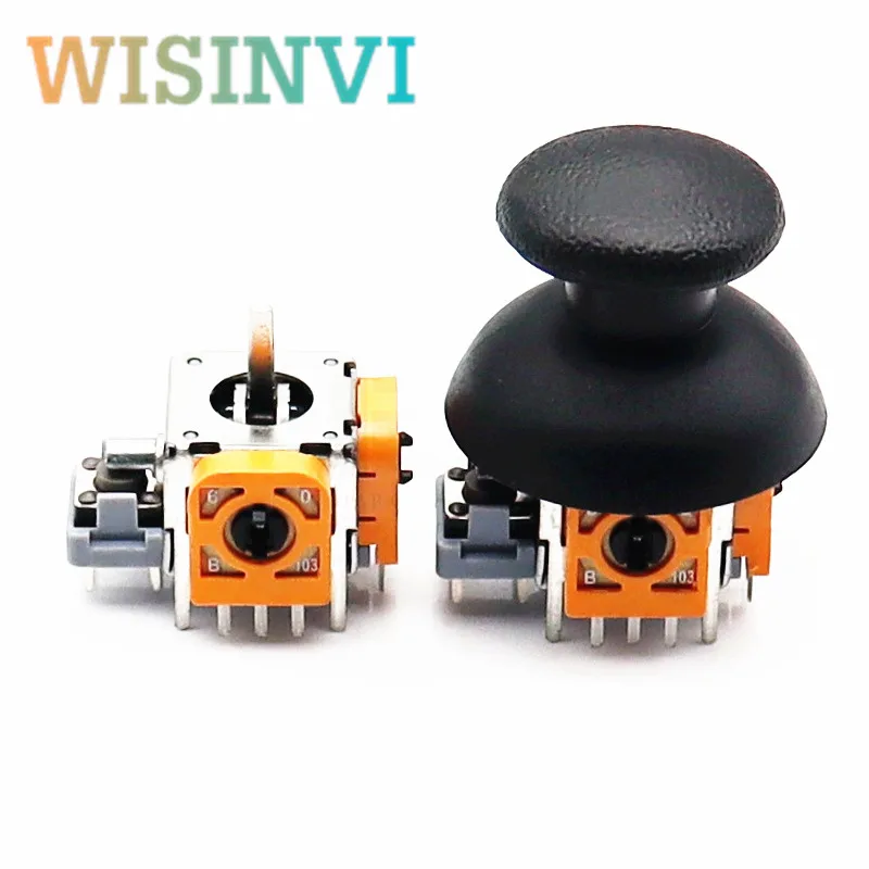 5pcs 3D Model aircraft rocker Potentiometer 10K/B103 with mushroom head cap Wired/wireless gamepad large joystick