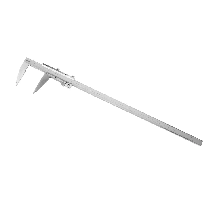 2025 Dasqua Stainless Steel 0-2000 mm Heavy Duty Vernier Caliper 80'' Inch Caliper Vernier Large Size With Long Jaw 200mm