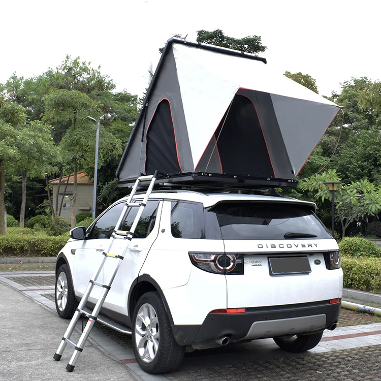 

I 4x4 Off-road Roof Top Tent 1-2 Person Hard Shell Car Roof Aluminum Folding Camping Truck Rooftop Tent for SUV