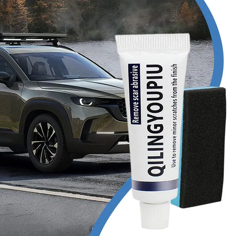 Car Paint Scratch Remover Scratch Repair Cream Auto Scratch Repair Polishing Restorer With Sponge Auto Body Grinding Compound