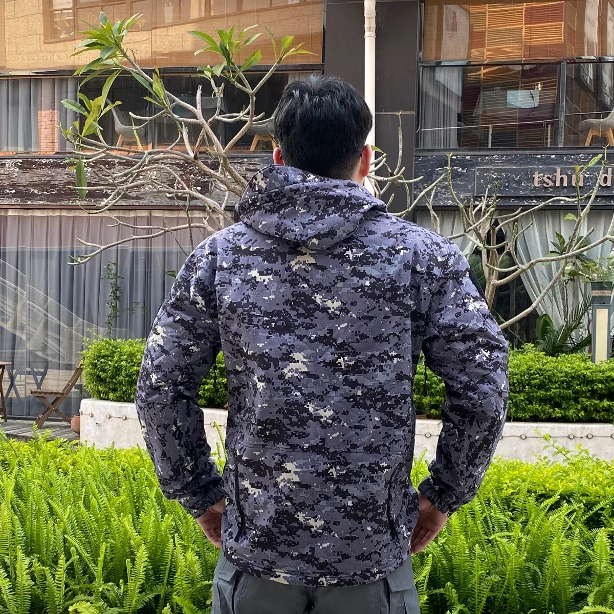 Chaqueta táctica impermeable camuflaje a prueba de viento - imagen 4