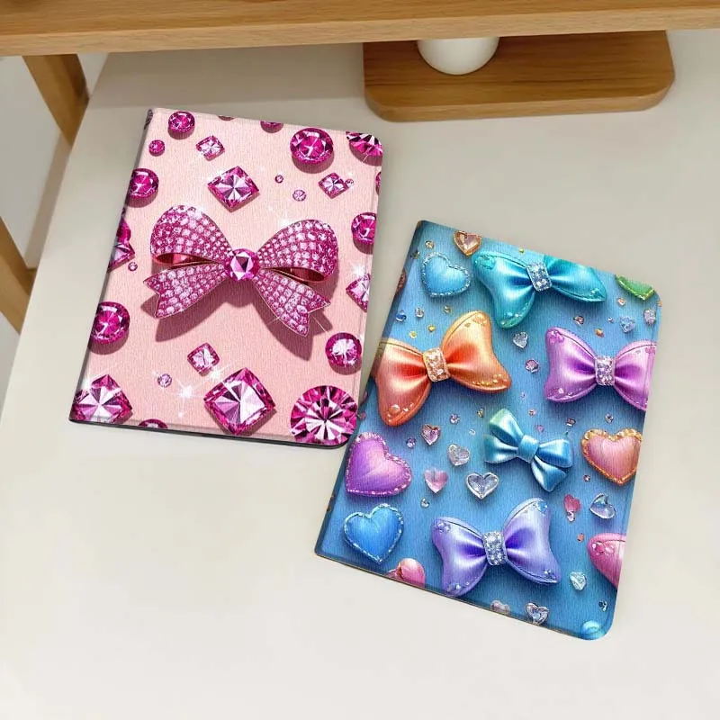 

Luxurious bow pattern Tablet Case For Samsung Galaxy Tab S6 S8 S9 S10 Lite FE 10.4 11 Inch 2022 2024