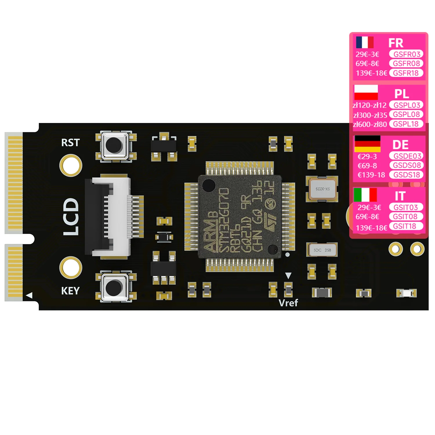 STM32G070 development board core  RBT6 replaces STM32F103/070