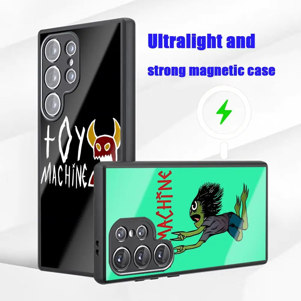 Cool board T-Toy-MachineES Phone Case For Samsung S26 S25 S24 S23 S22 S21 S20 Plus Ultra Fold A Glass Magnetic Case