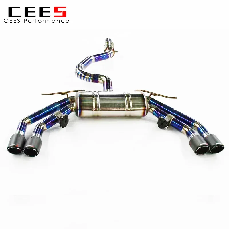 CEES Catback Exhaust For VW golf R/R20 2.0T 2015-2019Titanium alloy Exhaust System