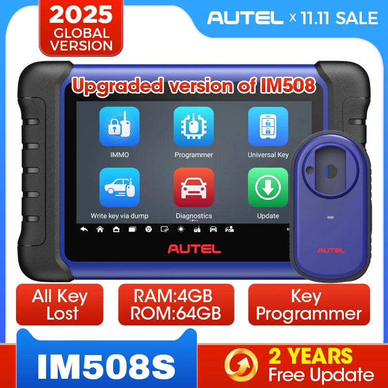 

Autel MaxiIM IM508S XP400PRO IMMO Programming Diagnostic Tool OBD2 Auto Automotive Scanner All-in-One Key Programmer PK IM608