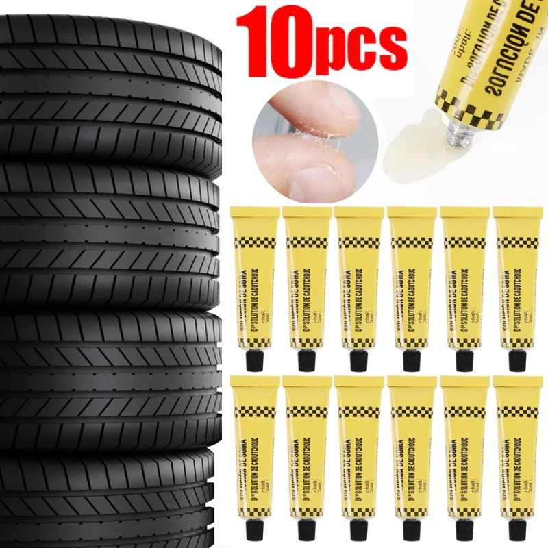 

1/3/5/10Pcs Car Tire Strong Repairing Glue Tyre Inner Repair Tools Motorcycle Bike Universal Portable Repairing Glues