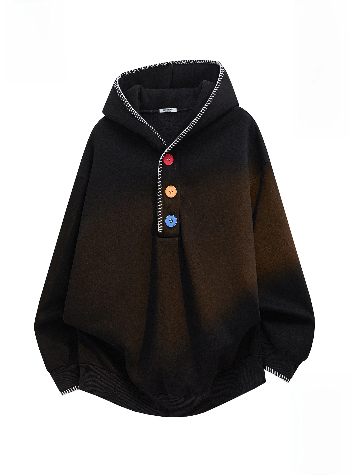 

Мужская зимняя толстовка Paul Frank: новая свободная модель с длинным рукавом, удобная, из смесового полиэстера и хлопка, с анималистическим принтом