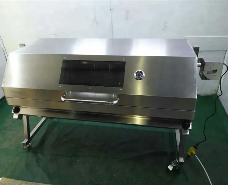 Stainless Steel Gas Spit Roast Pig Rotisserie