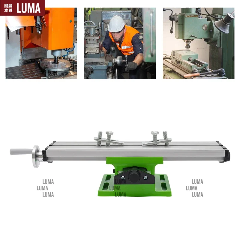 Mini Precision Milling Machine Worktable Multifunction Drill Vise Fixture Working Table Cross Slide Table