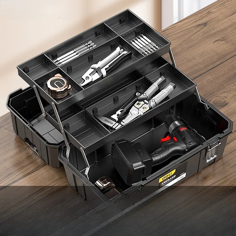 Tool Organizer Heavy Duty Portable Toolbox Rolling Lockable Metal Tool Chest Tool Storage Garage Workshop Mechanic Electrician