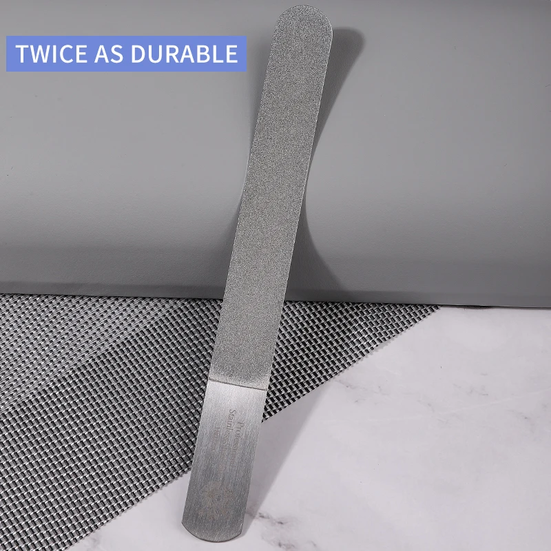 Lime per unghie professionali in metallo Tavole per smeriglio Forniture per manicure al lime Accessori Attrezzatura per stilisti Materiale Prodotti per nail art