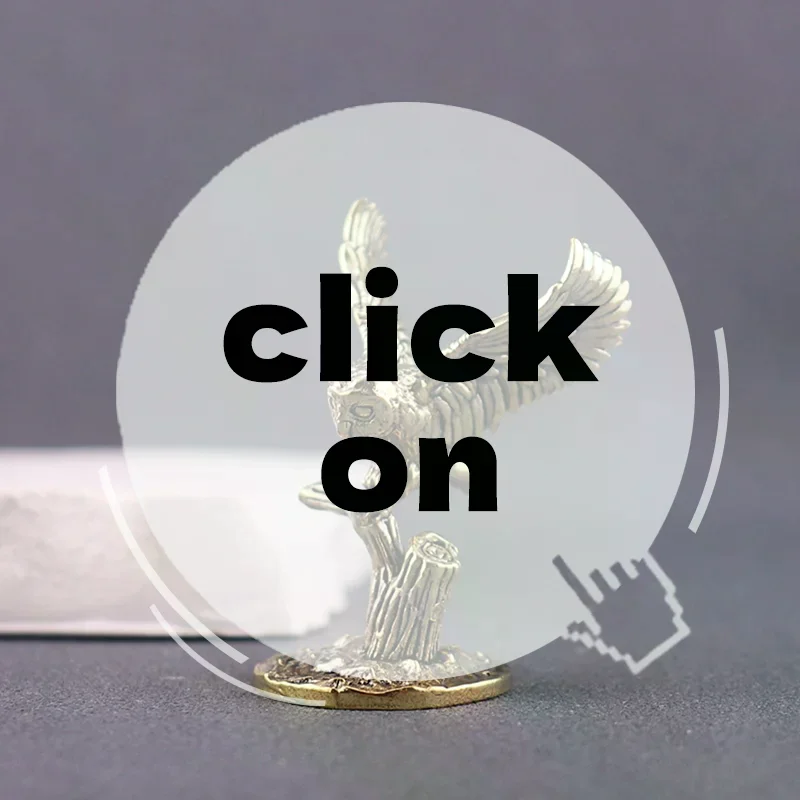 1 قطعة العتيقة الصلبة النحاس البومة مصغرة التماثيل ديكور المنزل الحرف الرجعية النحاس سطح المكتب زخرفة #5