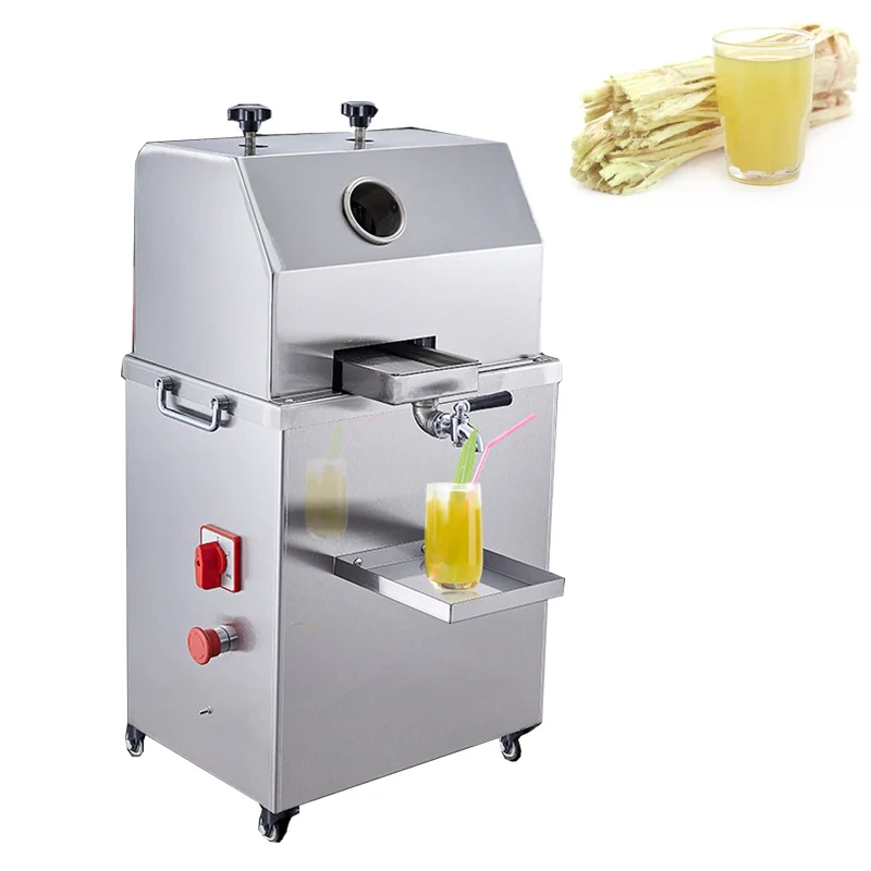 

Juice Sugar Cane Extractor Stainless Steel For Commercial Home Electric Table Top Fresh Sugarcane Juicer Machine