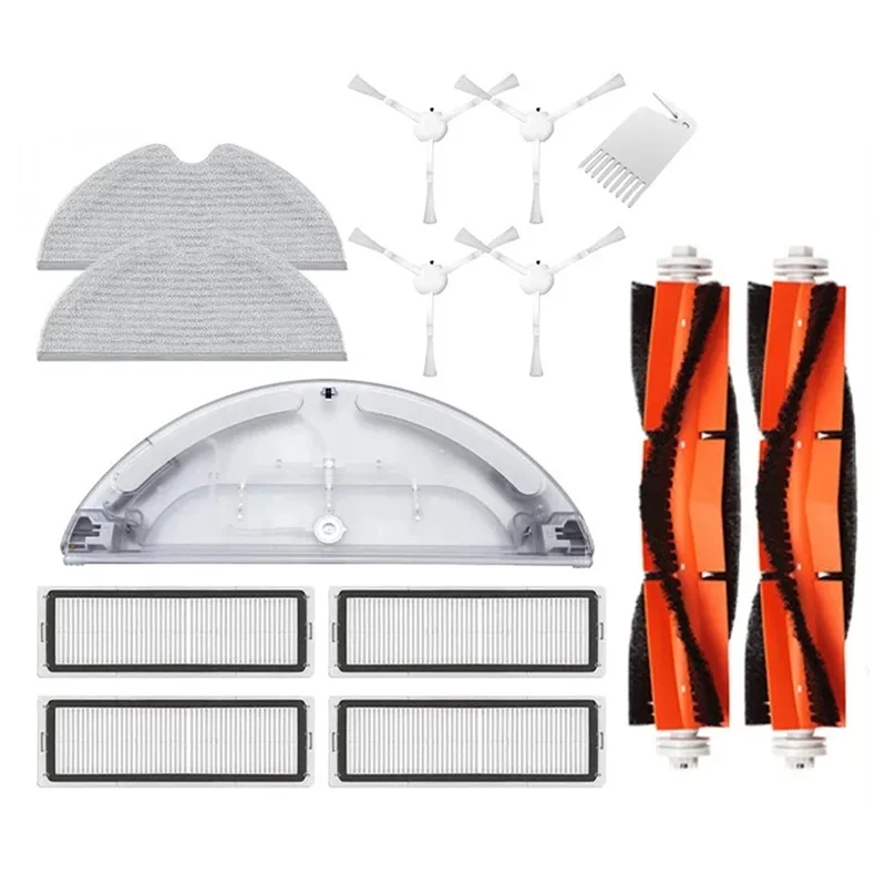 A005-для Xiaomi Mijia 1C боковая основная щетка резервуар для воды ткань для швабры HEPA фильтр комплект деталей замена робота-пылесоса