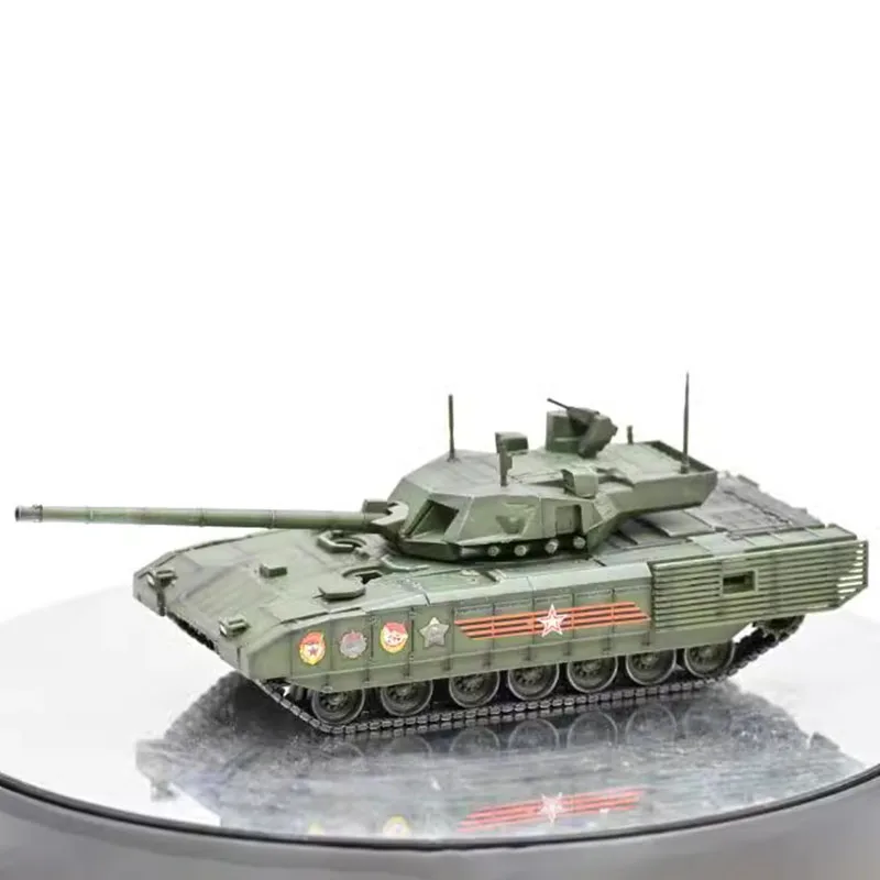 

1/72 Scale Diecast Russian T-14 Amata Main Battle Tank Red Field Parade Finished Model Tank Model Collection Display Toys Gift