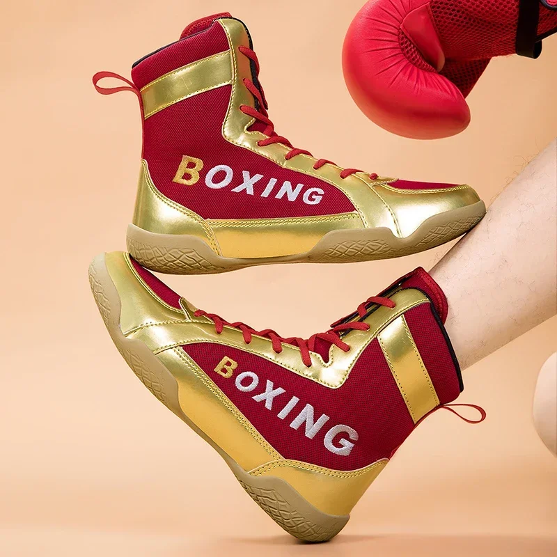 

Мужские прочные боксерские кроссовки, защита ног, борцовская обувь, профессиональная боевая обувь, кроссовки, высококачественная борцовская обувь