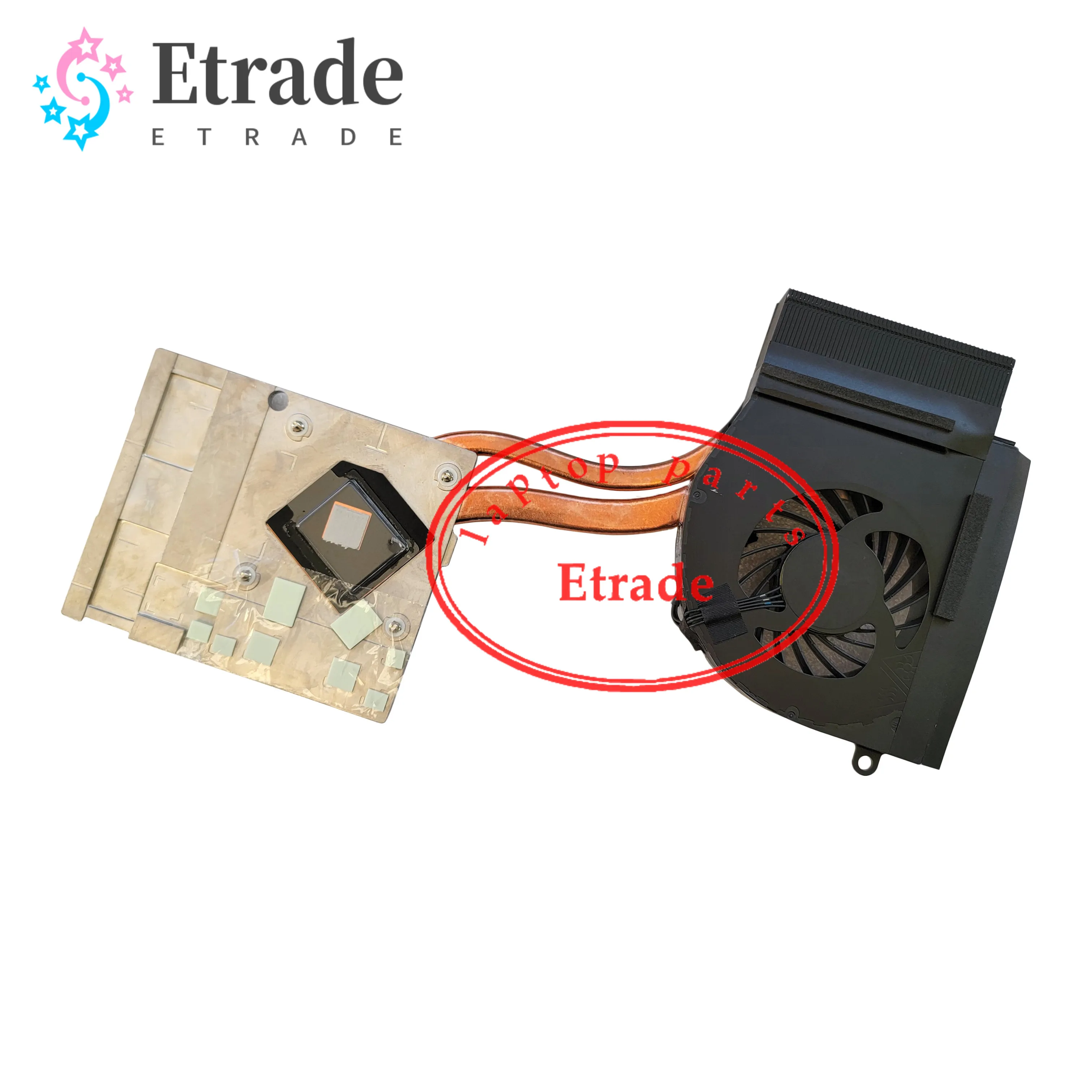New Original For HP Zbook 17 G1 G2 Heatsink Fan CPU Cooling Dissipation tube 735375-001 AT0TK003FC0