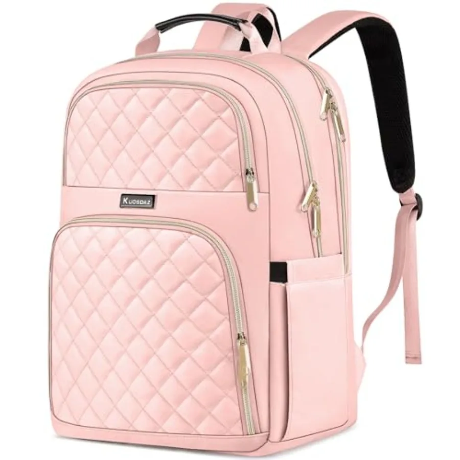 Backpacks for Women Cute School Backpack for Teen Girls Cute Quilted Laptop Backpack Large Bookbag for Middle School College St