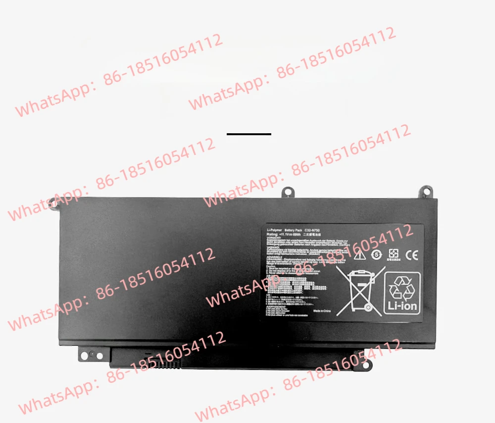 

Подходит для аккумулятора ноутбука C32-N750 N750J N750JK N750JV