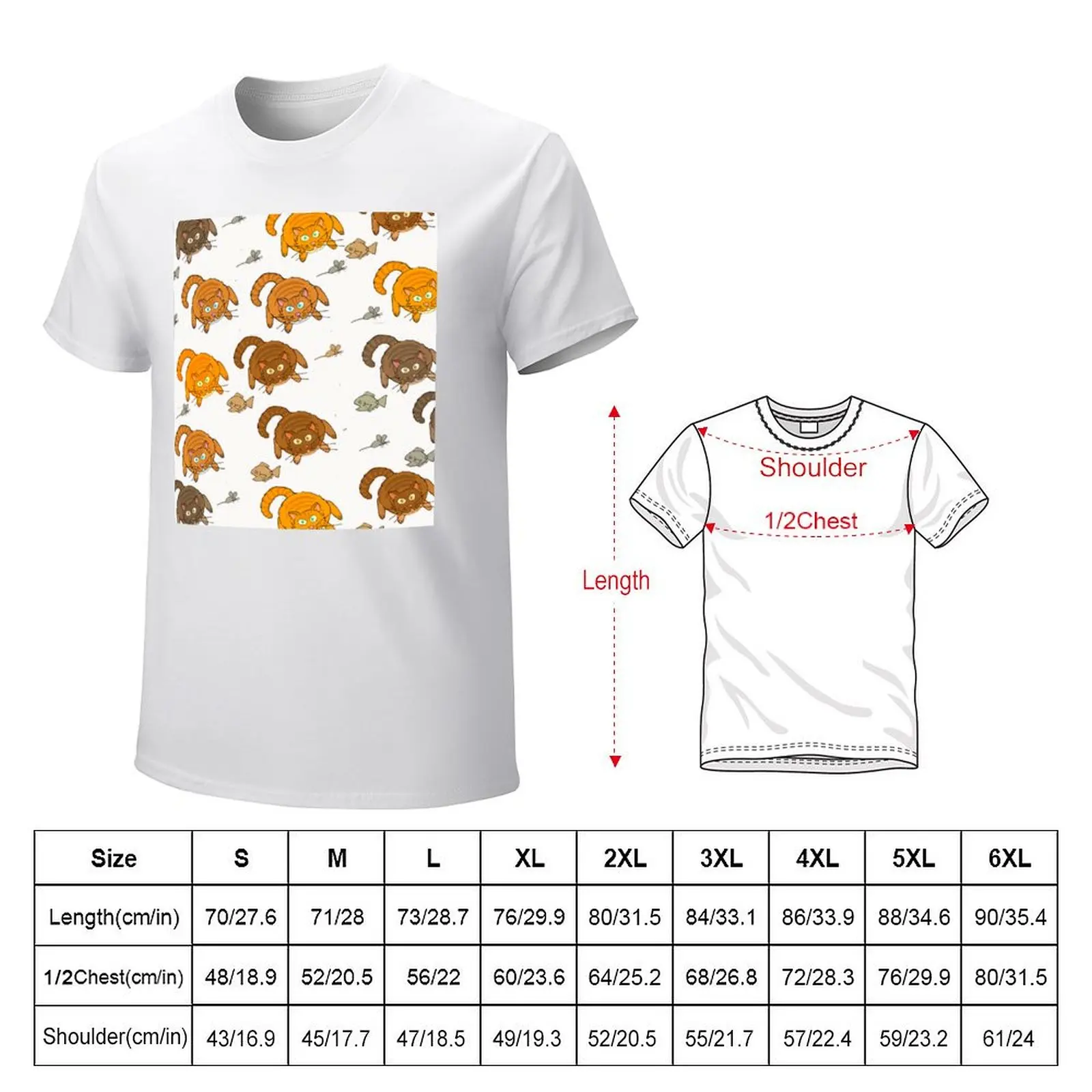 CAT AND MOUSE...AND FISH T-Shirt animal prinfor boys vintage blacks sweat shirts, men