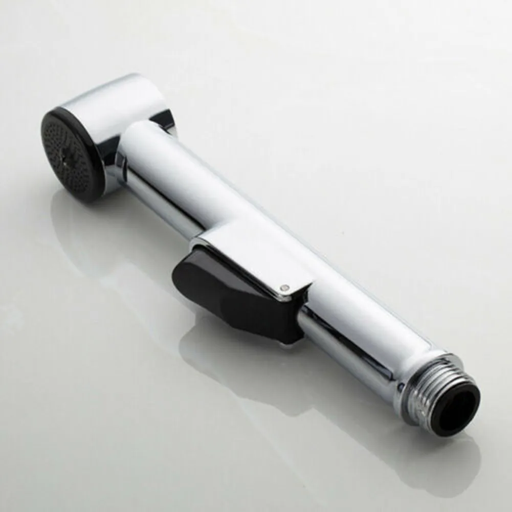 Toilet Bidet Sprayer Handheld Douche Nozzle with Mounting Bracket G1/2 Thread Compatible for Bathroom Hygienic Cleaning