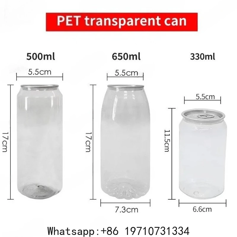 

Cans Sealer Drink Bottle Sealer Can Seal Machine for 330ml/500ml/650ml 55mm PET Bottle Milk Tea/Coffee Can Sealer