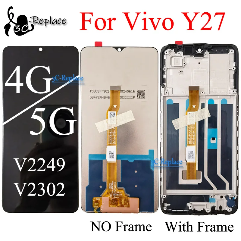 V2249 İçin Yeni LCD Ekran ve Dokunmatik Ekran Montajı: Vivo Y27 4G/5G Cihazınız İçin Gerçekçi Bir Değerlendirme