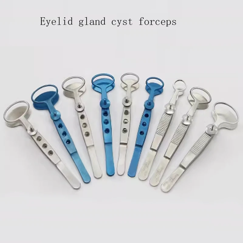 

Ophthalmic cosmetic surgery, double eyelid, meibomian gland cyst forceps, granular swelling clip, meibomian clip