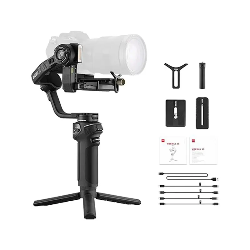 Zhiyun Weebill 3S Gimbal Stabilizer Professional Video Stabilizer Built-in LED Fill Light Support PD Fast Charge