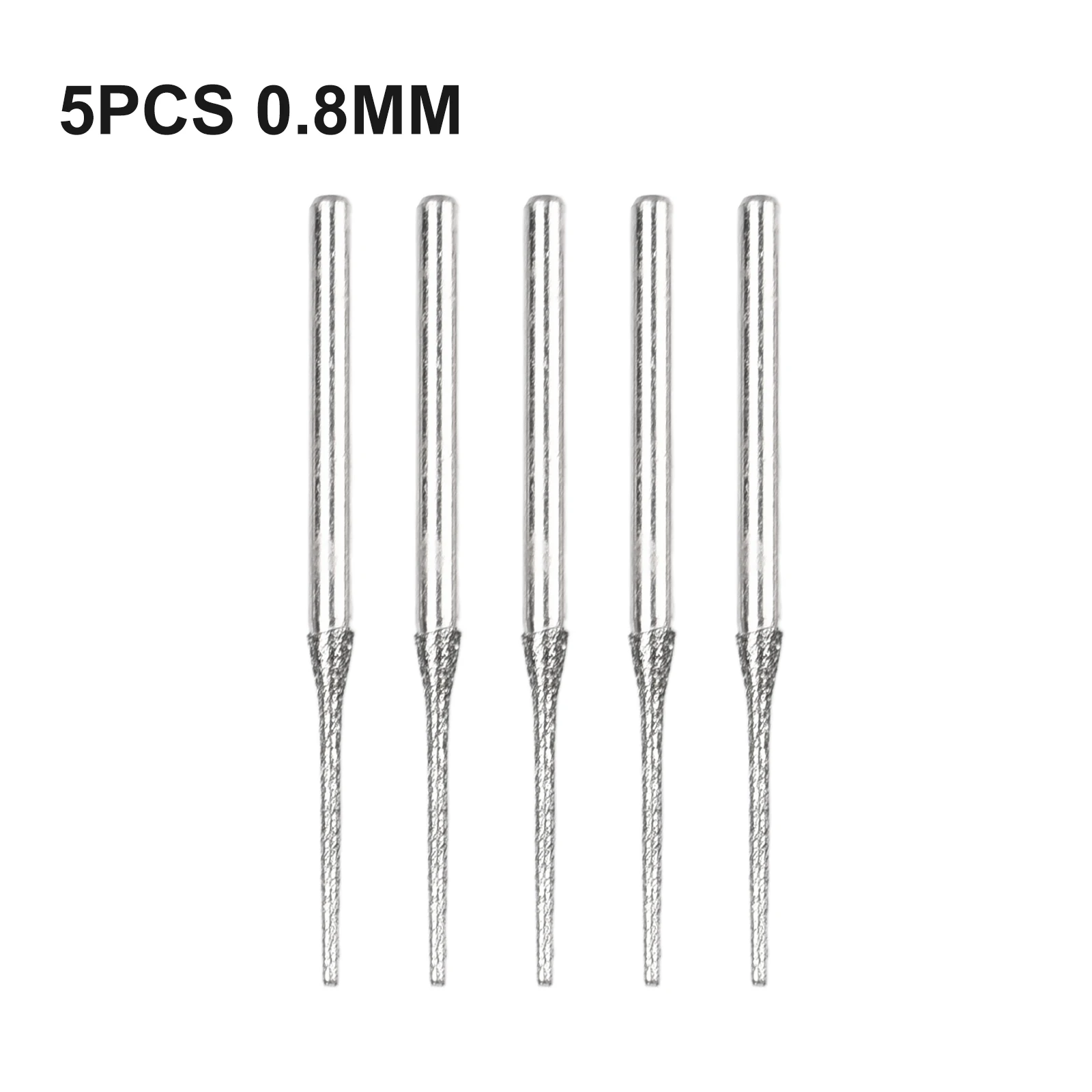 For Glass Drilling Bits 5PCS Emery Coated Diameter 0.8mm 1.0mm 1.For For 2mm 1.5mm 1.8mm For For 2.0mm For For 2.5mm
