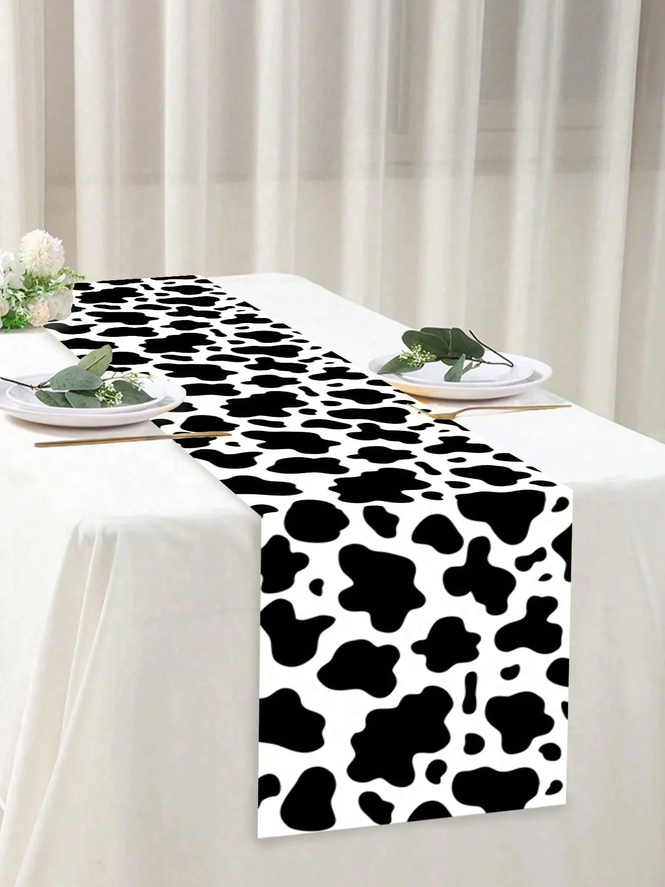Camino de mesa con estampado d - Kitchen Appliances Table reseña y precio