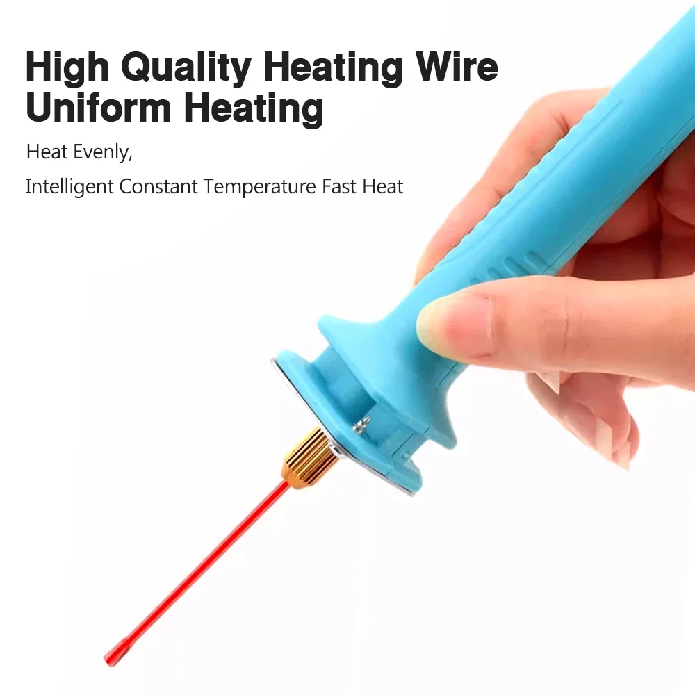 Imagem -02 - Máquina Elétrica de Corte de Espuma com Fonte de Alimentação Caneta de Cortador de Poliestireno Temperatura Ajustável Eua ue Plug cm 25 cm 12v