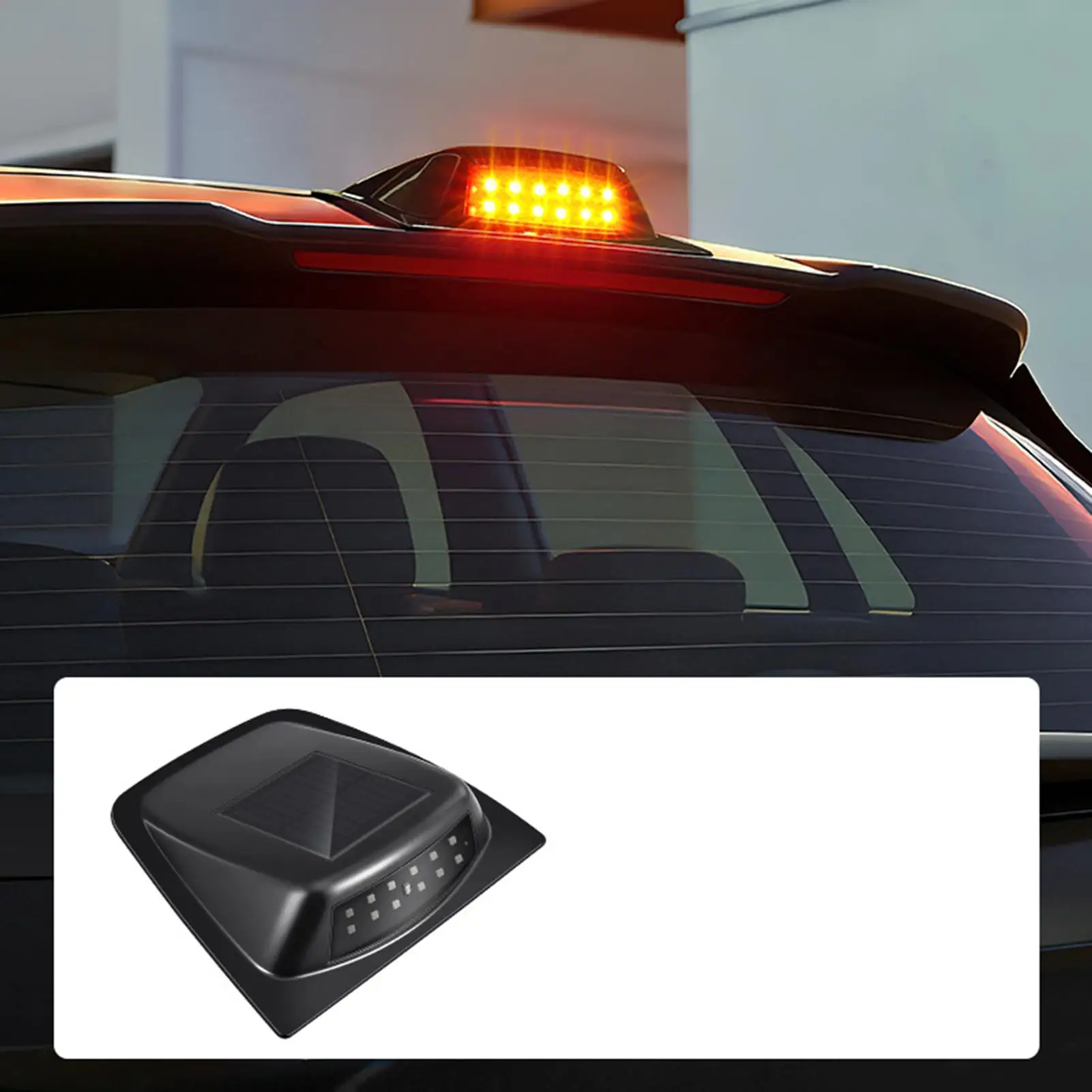 

Roof Lights For Car 8 Colors Waterproof Solar Vehicle Strobe Lamp Strobe Light With Remote Control For Roof Truck SUV Night