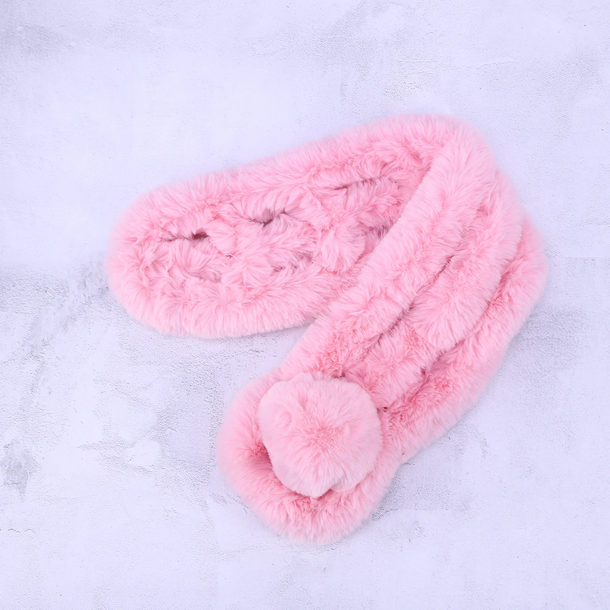 

Shawls and Wraps for Women Imitation Rabbit Scarf Neck Keep Warm Winter Student
