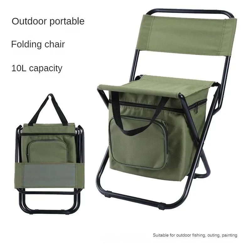 Outdoor New Detachable Portable Folding Moon Chair Camping Beach  Fishing Chair Ultralight Travel Hiking Picnic Seat Tools