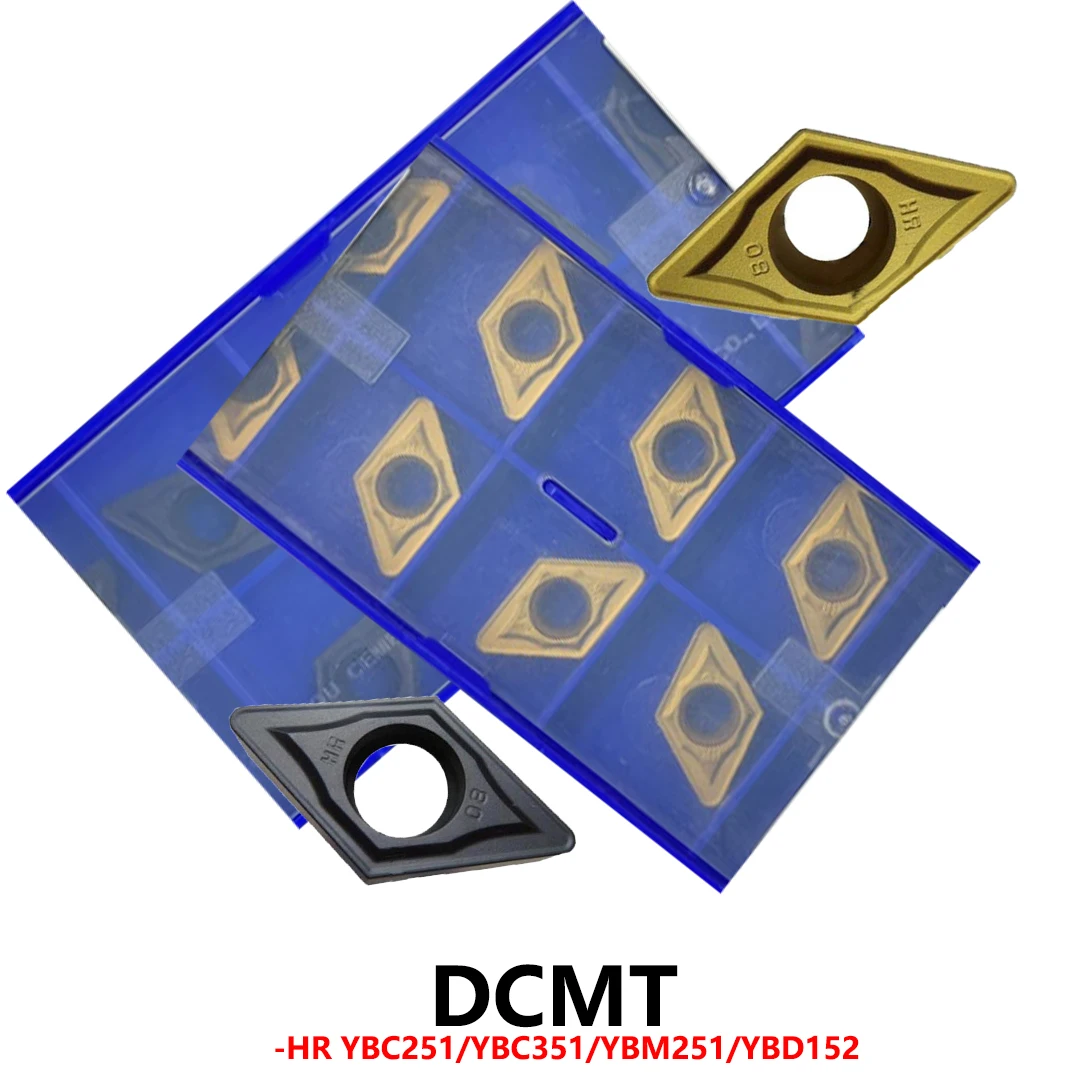 

Оригинальный держатель с ЧПУ DCMT11T304 DCMT11T308 DCMT11T312 HR YBC251 YBM251 YBD152 DCMT 11T304 11T308 11T312 Твердосплавные вставки Инструменты