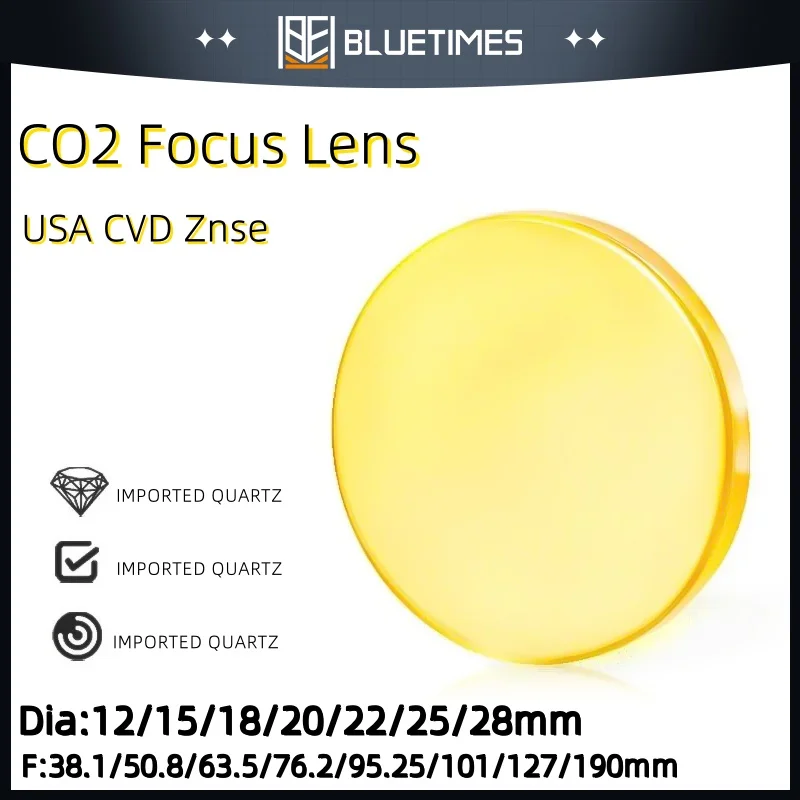 

BLUETIMES Highly Accurate Focusing Lens CO2 ZnSe Engraving Machine Lenses Laser Cutting Machine Lens зеркало карманное