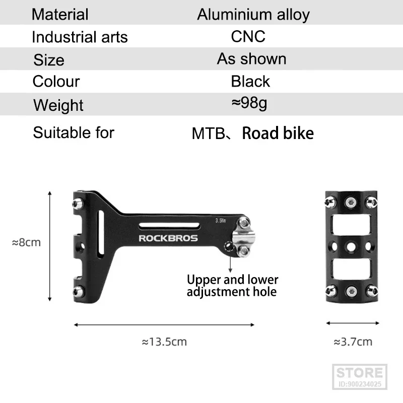 ROCKBROS Double Cup Bicycle Water Bottle Cage Saddle Extension Holder Cycling Kettle Brackets MTB Road Bike Accessories Parts