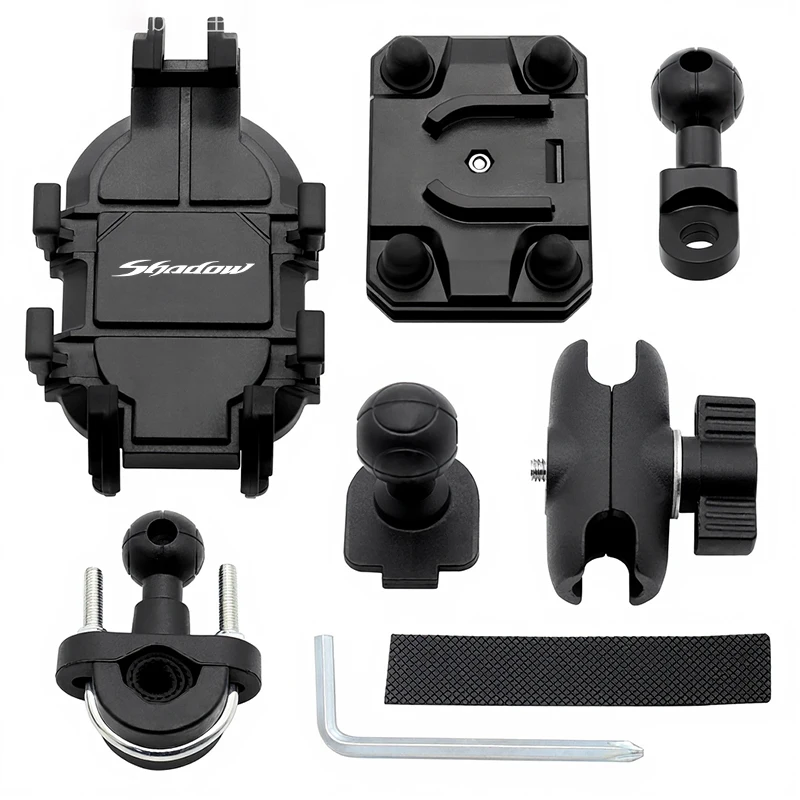 حامل هاتف المحمول لتحديد المواقع دعامة حامل دراجة نارية الملحقات لهوندا الظل VT 400 VT600 VT750 400 600 1200 1300 اكسسوارات