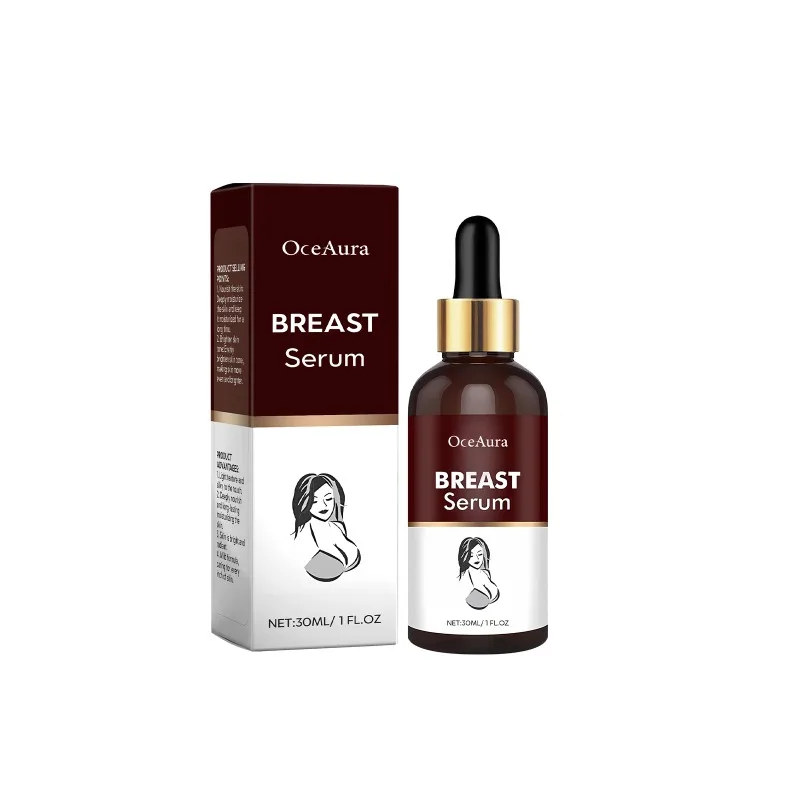 Breast Massage Serum Brightening Lifting Firming Massage Improve Breast Flat Increase Breast Elasticity Application Essence 30ml