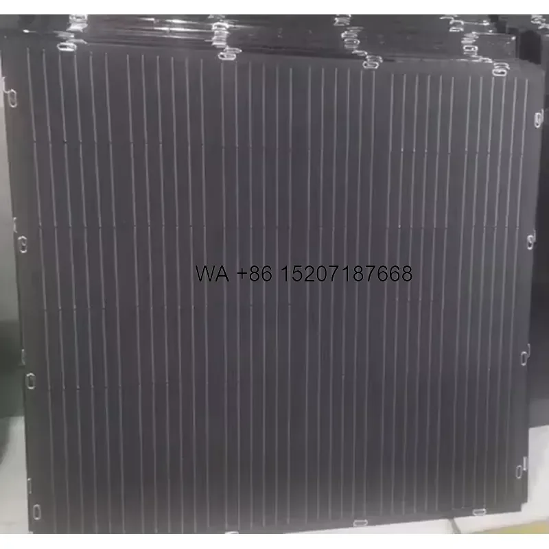 Wmwmnu for Customizable 120-400W Flexible Solar Panel Modules Full Black ETFE UV High Temperature Resistant for Balconies