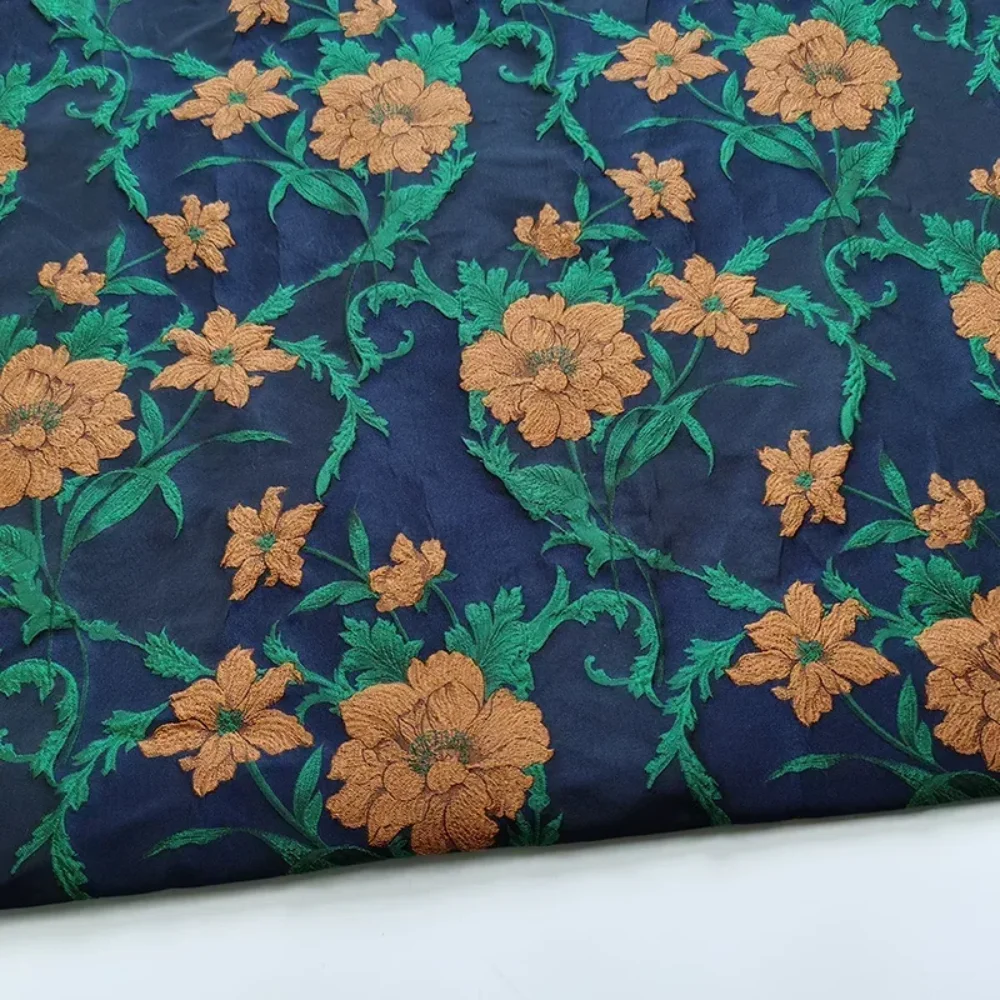 

Рельефная жаккардовая парчовая ткань, платье на заказ, костюм Тан, ткань Cheongsam, пряжа против морщин, окрашенная на метр