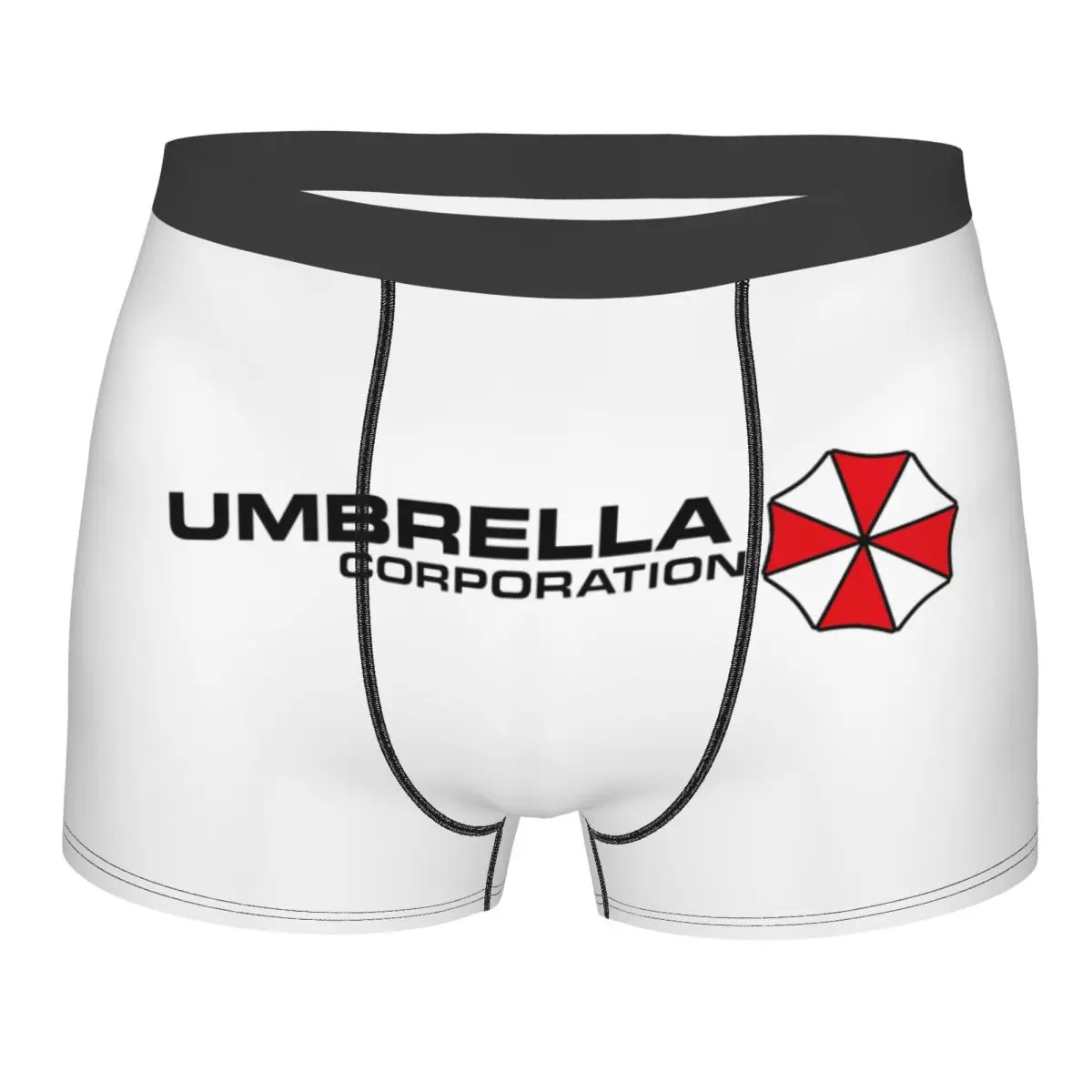 

Шорты-боксеры Umbrella Corporation на заказ для Homme, нижнее белье с 3D принтом для видеоигр, трусы, эластичные трусы